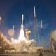 Mars 2020 mission launch, with the Perseverance rover on board.